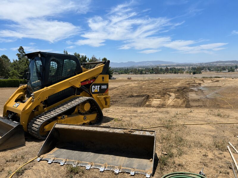 Site work and grading — G.A. Dominguez